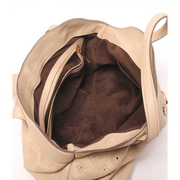 Louis Vuitton Mahina Leather Cirrus PM Beige Pink - Picture 3 of 6